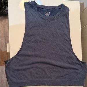 Athleta Women's Navy Muscle Tee